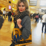 MetroCard Tote Bag Homage to Nora Ephron