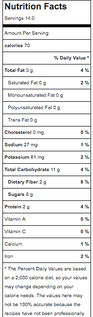 Creme Brulee Energy Bites MyFitnessPal Nutrition Information