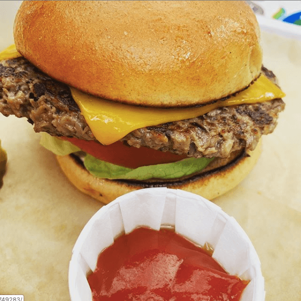 Vegan Burger at Hot Chip